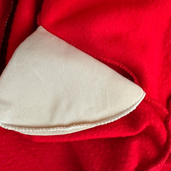 Vintage Linda Lori New York Womens Red Cat Cardigan Sweater One Size VTG Retro - Picture 11 of 11